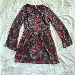 Xhilaration midi floral dress EUC